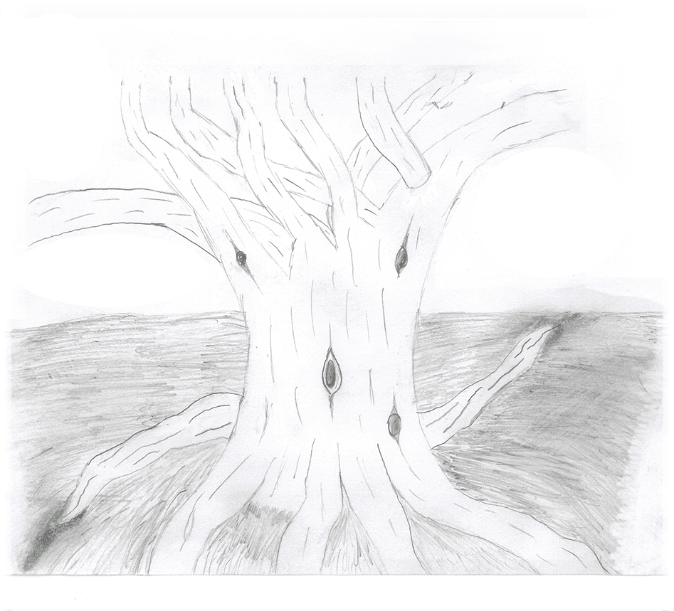 The Yggdrawsil tree, in progress
